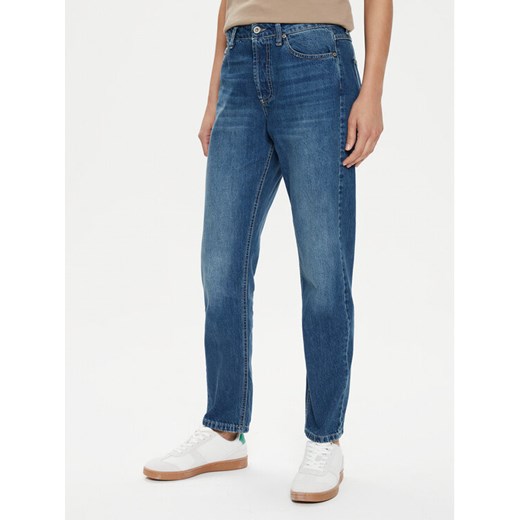 Please Jeansy P2Y8EH0NOU Granatowy Regular Fit ze sklepu MODIVO w kategorii Jeansy damskie - zdjęcie 182676923
