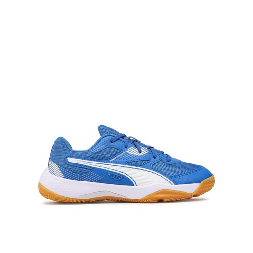 Puma Buty halowe Solarflash Jr II 106883 03 Niebieski ze sklepu MODIVO w kategorii Buty sportowe dziecięce - zdjęcie 182676934