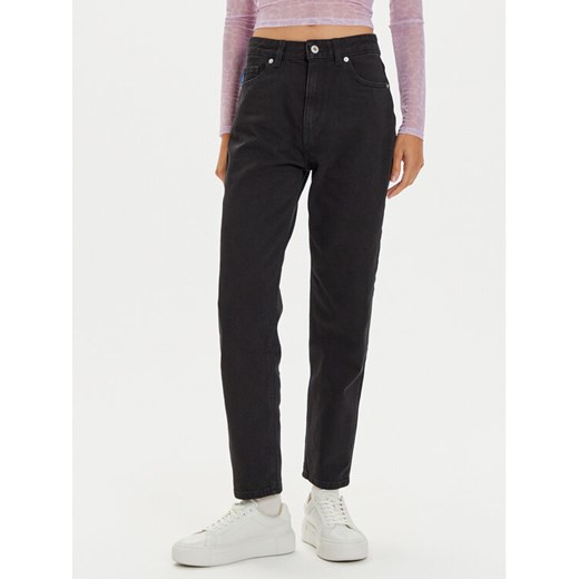Hugo Jeansy Noe_B 50520595 Czarny Boyfriend Fit ze sklepu MODIVO w kategorii Jeansy damskie - zdjęcie 182676960