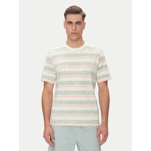 Jack&Jones T-Shirt Birk 12268437 Beżowy Standard Fit ze sklepu MODIVO w kategorii T-shirty męskie - zdjęcie 182677023