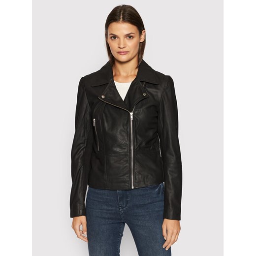 YAS Kurtka skórzana Sophie 26018510 Czarny Regular Fit Yas M MODIVO