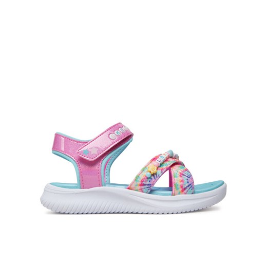 Skechers Sandały Jumpsters Sandal-Tie Dye Bffs 303045L/PKMT Różowy Skechers 36 MODIVO