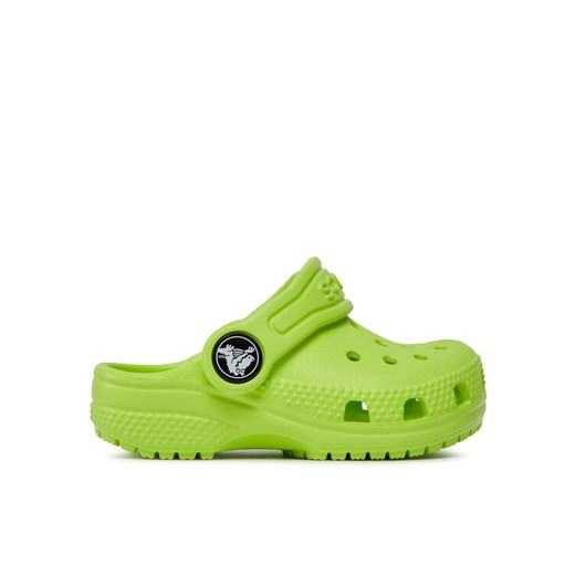 Crocs Klapki Classic Kids Clog T Limeade 206990 Zielony ze sklepu MODIVO w kategorii Buciki niemowlęce - zdjęcie 182677244