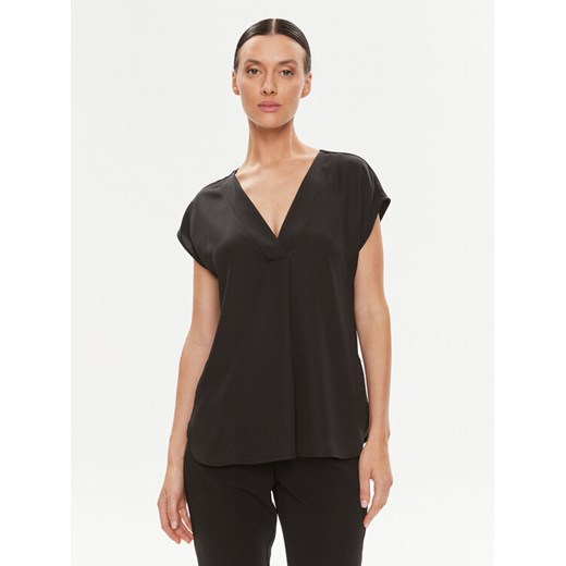 Marella Bluzka Brina 2331160333200 Czarny Regular Fit ze sklepu MODIVO w kategorii Bluzki damskie - zdjęcie 182677261