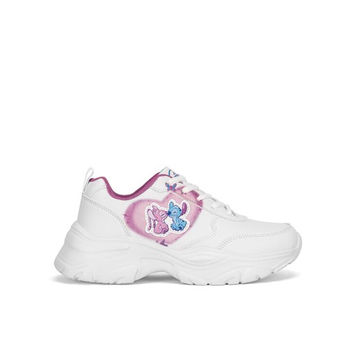 Disney Classics Sneakersy BIC-AW24-302DCLS Biały ze sklepu MODIVO w kategorii Buty sportowe dziecięce - zdjęcie 182677321