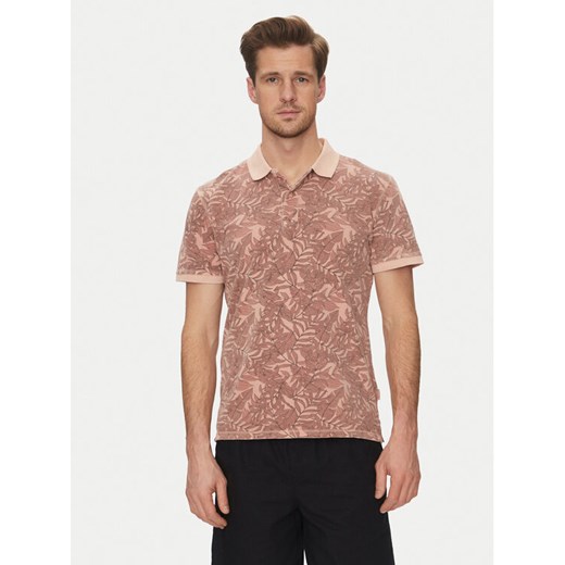 Blend Polo 20718251 Różowy Regular Fit ze sklepu MODIVO w kategorii T-shirty męskie - zdjęcie 182677350