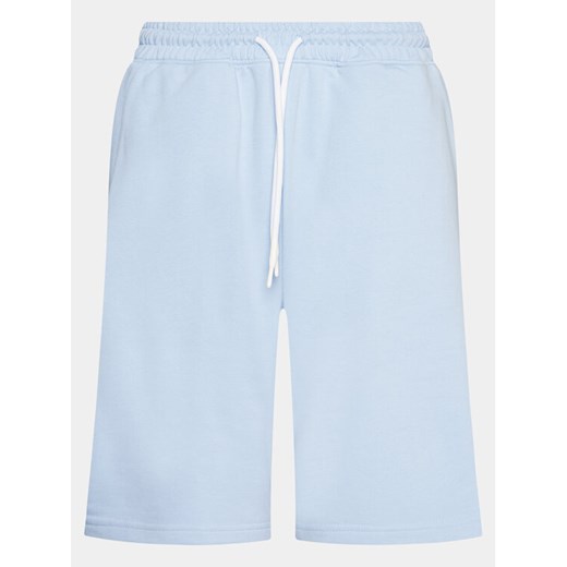 Richmond X Szorty sportowe Hanz UMP24136BE Błękitny Regular Fit ze sklepu MODIVO w kategorii Spodenki męskie - zdjęcie 182677394