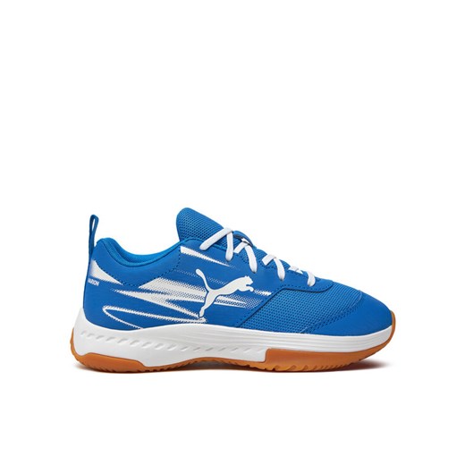 Puma Buty halowe Varion II Jr 108105 03 Niebieski ze sklepu MODIVO w kategorii Buty sportowe dziecięce - zdjęcie 182677403