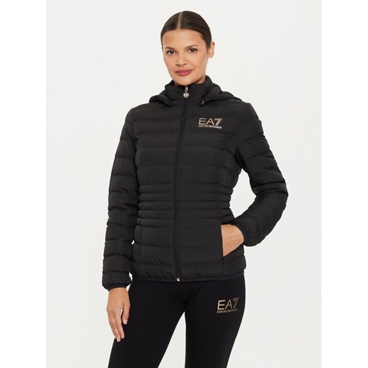 EA7 Emporio Armani Kurtka przejściowa 8NTB23 TNF8Z 0210 Czarny Regular Fit ze sklepu MODIVO w kategorii Kurtki damskie - zdjęcie 182677420