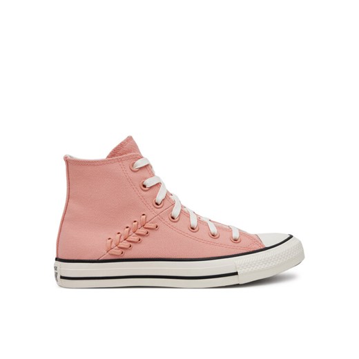 Converse Trampki Chuck Taylor All Star Crafted Laces A12577C Różowy ze sklepu MODIVO w kategorii Trampki damskie - zdjęcie 182677470