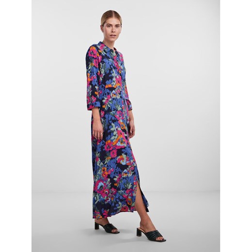 YAS Sukienka koszulowa Savanna 26022663 Kolorowy Loose Fit ze sklepu MODIVO w kategorii Sukienki - zdjęcie 182677482