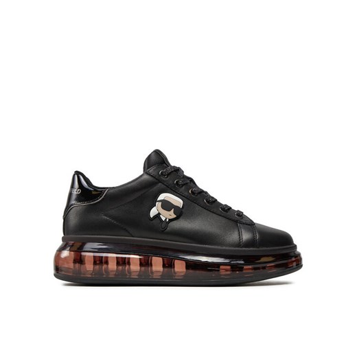 KARL LAGERFELD Sneakersy KL62630N Czarny ze sklepu MODIVO w kategorii Buty sportowe damskie - zdjęcie 182677491