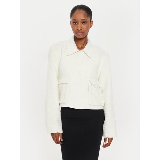 Karen by Simonsen Marynarka Pepper 10105051 Écru Regular Fit ze sklepu MODIVO w kategorii Marynarki damskie - zdjęcie 182677550