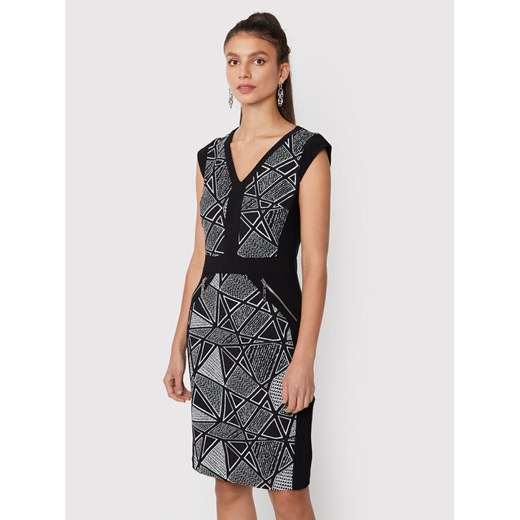 Joseph Ribkoff Sukienka koktajlowa 223079 Czarny Slim Fit ze sklepu MODIVO w kategorii Sukienki - zdjęcie 182677821