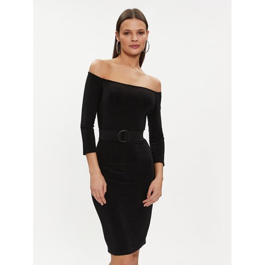 NORMA KAMALI Sukienka koktajlowa KK1233PL965001 Czarny Regular Fit ze sklepu MODIVO w kategorii Sukienki - zdjęcie 182677832