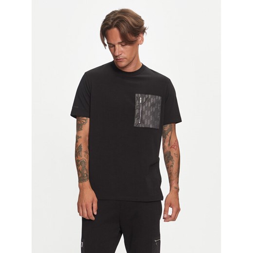 KARL LAGERFELD T-Shirt 755080 544221 Czarny Regular Fit ze sklepu MODIVO w kategorii T-shirty męskie - zdjęcie 182677870