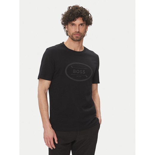 BOSS T-Shirt 50537825 Czarny Regular Fit ze sklepu MODIVO w kategorii T-shirty męskie - zdjęcie 182677872