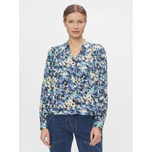Pepe Jeans Koszula Ciria PL304836 Niebieski Regular Fit ze sklepu MODIVO w kategorii Koszule damskie - zdjęcie 182677890