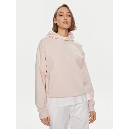 New Balance Bluza WT41537 Różowy Relaxed Fit ze sklepu MODIVO w kategorii Bluzy damskie - zdjęcie 182677952