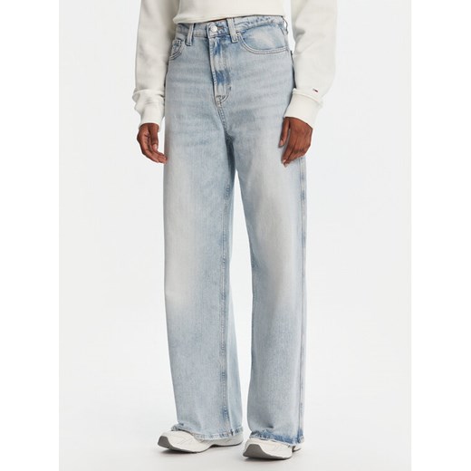 Tommy Jeans Jeansy Claire DW0DW21291 Niebieski Wide Leg ze sklepu MODIVO w kategorii Jeansy damskie - zdjęcie 182677980