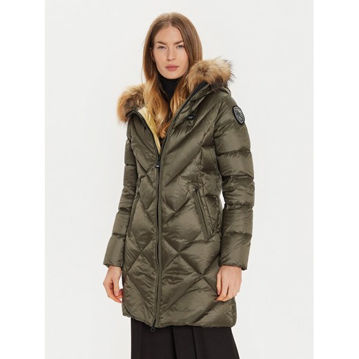 Blauer Kurtka puchowa 24WBLDK03052 Khaki Regular Fit ze sklepu MODIVO w kategorii Kurtki damskie - zdjęcie 182677984