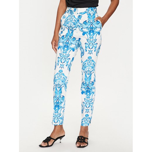 Marciano Guess Spodnie materiałowe 4GGB03 7247Z Kolorowy Slim Fit ze sklepu MODIVO w kategorii Spodnie damskie - zdjęcie 182677991