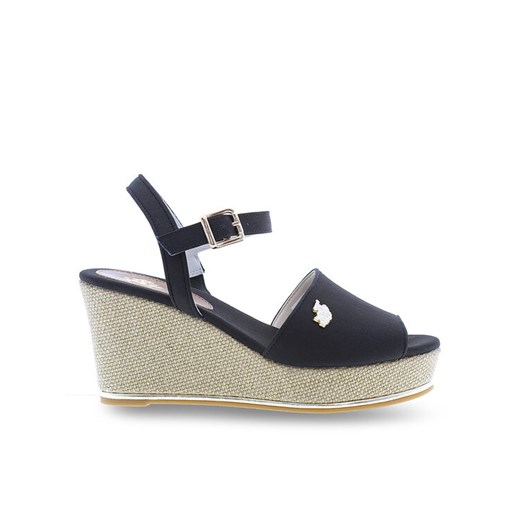 U.S. Polo Assn. Sandały Alyss ALYSSA012 Czarny ze sklepu MODIVO w kategorii Sandały damskie - zdjęcie 182678013