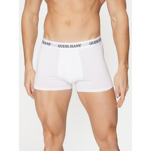 Guess Jeans Bokserki M4BZ44 K6YW1 Biały ze sklepu MODIVO w kategorii Majtki męskie - zdjęcie 182678032