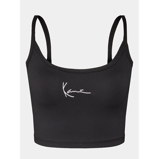 Karl Kani Top Small Signature 6131297 Czarny Slim Fit ze sklepu MODIVO w kategorii Bluzki damskie - zdjęcie 182678361