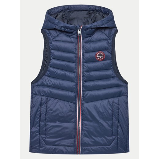 Jack&Jones Junior Kamizelka Sprint 12258786 Granatowy Regular Fit ze sklepu MODIVO w kategorii Kamizelki chłopięce - zdjęcie 182678441