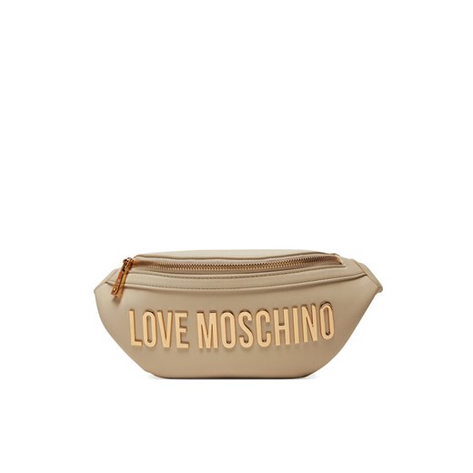 LOVE MOSCHINO Saszetka nerka JC4195PP1MKD0110 Beżowy ze sklepu MODIVO w kategorii Nerki - zdjęcie 182678574