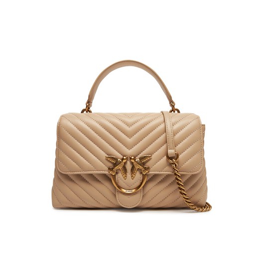 PINKO Torebka Love Lady Puff Classic Cl PE 25 PLTT 100043 A0GK Beżowy ze sklepu MODIVO w kategorii Torebki damskie - zdjęcie 182678623