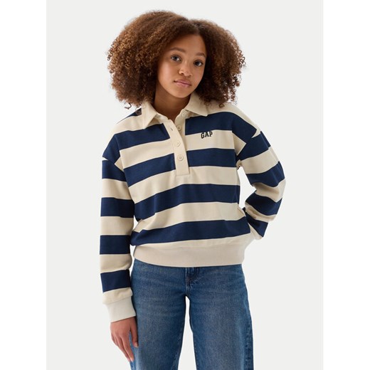 Gap Bluza 870969-00 Beżowy Regular Fit ze sklepu MODIVO w kategorii Bluzy chłopięce - zdjęcie 182678862