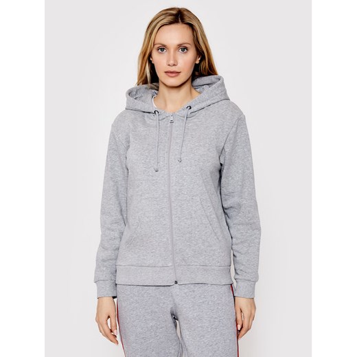 Brave Soul Bluza LSS-69AMALI Szary Regular Fit ze sklepu MODIVO w kategorii Bluzy damskie - zdjęcie 182678894