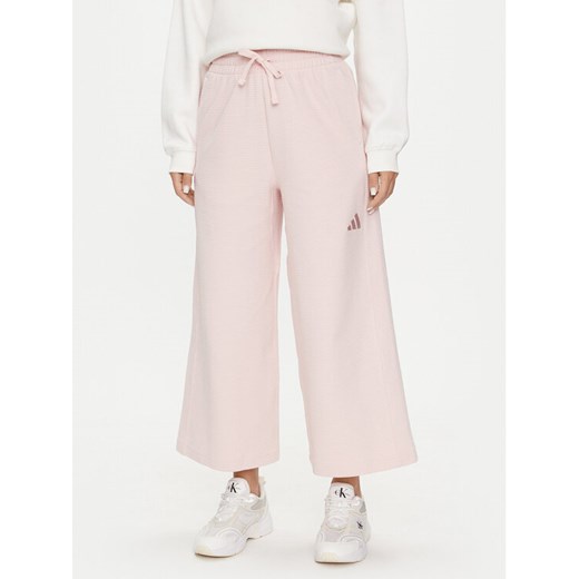 adidas Spodnie dresowe ALL SZN IY6831 Różowy Wide Leg XS MODIVO