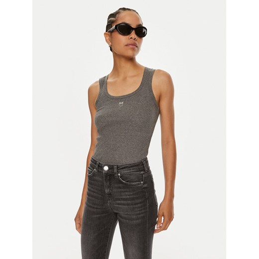 Pinko Top Calcolatore 100807 A22X Szary Regular Fit Pinko S MODIVO