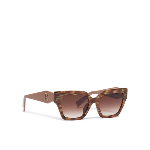 Furla Okulary przeciwsłoneczne WD00122 BX3774 3211S Brązowy ze sklepu MODIVO w kategorii Okulary przeciwsłoneczne damskie - zdjęcie 182679042