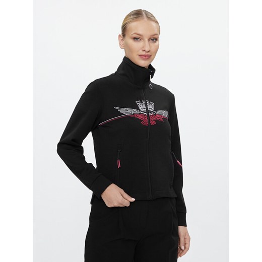 Aeronautica Militare Bluza 232FE1836DF483 Czarny Regular Fit ze sklepu MODIVO w kategorii Bluzy damskie - zdjęcie 182679100