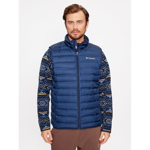 Columbia Kamizelka Lake 22™ Down Vest Niebieski Regular Fit ze sklepu MODIVO w kategorii Kamizelki męskie - zdjęcie 182679112