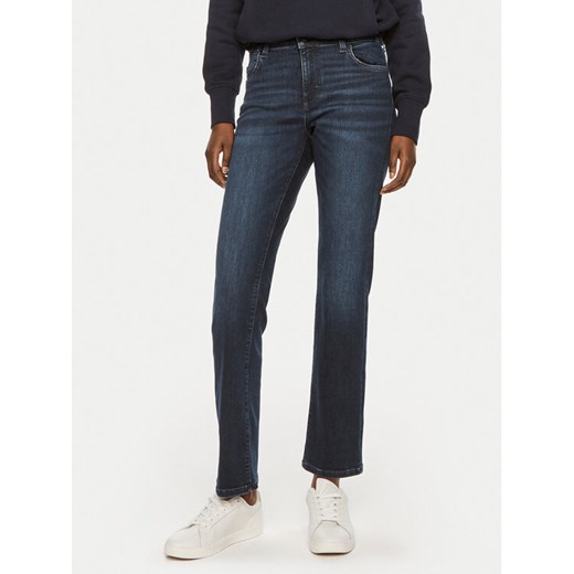 Mustang Jeansy Crosby 1013593 Granatowy Straight Fit ze sklepu MODIVO w kategorii Jeansy damskie - zdjęcie 182679153