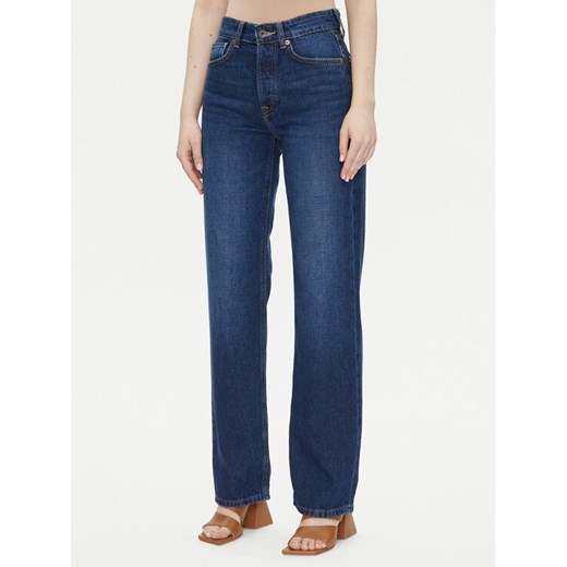 Pepe Jeans Jeansy Robyn PL204901 Niebieski Straight Fit ze sklepu MODIVO w kategorii Jeansy damskie - zdjęcie 182679160