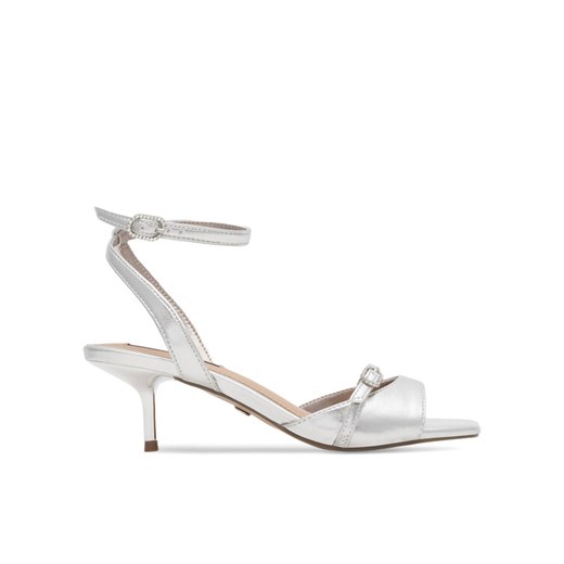 Nine West Sandały FEROZA BYCCC02 Srebrny ze sklepu MODIVO w kategorii Sandały damskie - zdjęcie 182679193