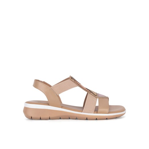 Go Soft Sandały WI16-INES-06 Beżowy ze sklepu MODIVO w kategorii Sandały damskie - zdjęcie 182679274