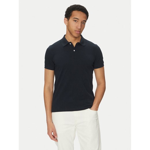 Geox Polo M5511B T3240 F1624 Granatowy Regular Fit ze sklepu MODIVO w kategorii T-shirty męskie - zdjęcie 182679370