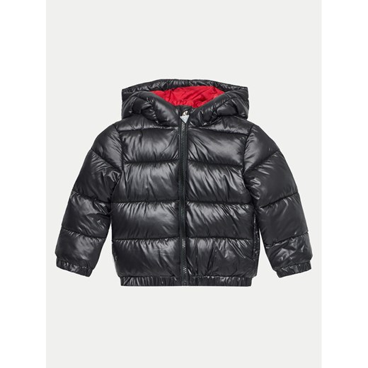 Guess Kurtka puchowa N4BL01 WEGY0 Czarny Relaxed Fit ze sklepu MODIVO w kategorii Kurtki chłopięce - zdjęcie 182679494
