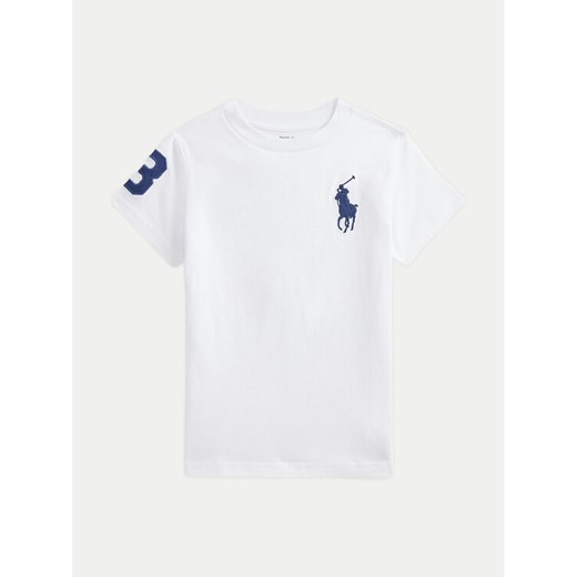 Polo Ralph Lauren T-Shirt 322832907 Biały Regular Fit ze sklepu MODIVO w kategorii T-shirty chłopięce - zdjęcie 182679524
