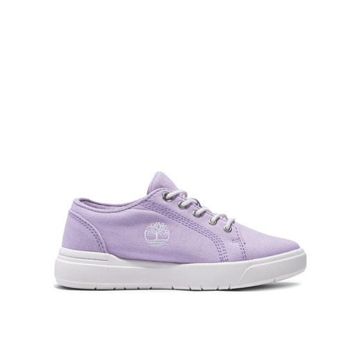 Timberland Sneakersy Seneca Bay Low Lace Sneaker TB0A695NEY21 Fioletowy ze sklepu MODIVO w kategorii Trampki dziecięce - zdjęcie 182679540