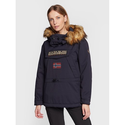 Napapijri Kurtka anorak Skidoo NP0A4GM8 Granatowy Regular Fit ze sklepu MODIVO w kategorii Kurtki damskie - zdjęcie 182679550