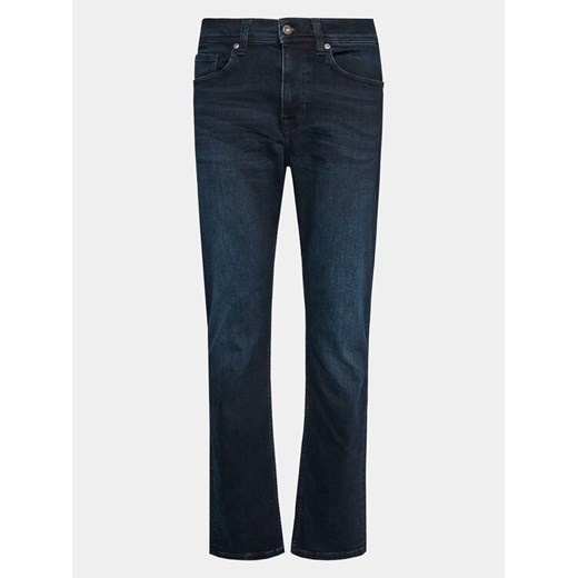 Mustang Jeansy Orlando 1013321 Granatowy Slim Fit ze sklepu MODIVO w kategorii Jeansy męskie - zdjęcie 182679620