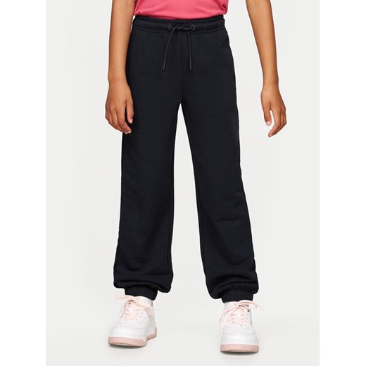 Tommy Hilfiger Spodnie dresowe KG0KG08386 Granatowy Relaxed Fit ze sklepu MODIVO w kategorii Spodnie dziewczęce - zdjęcie 182679632